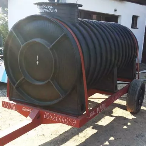 Horizontalni rezervoar 25.000l Ø 2.000 x 8.200 mm - 4