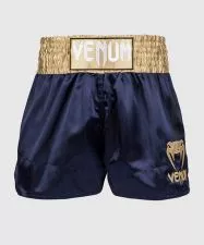 Venum Classic Muay Thai Šorc Mornarsko Plavi/Zlatni XXL - 0