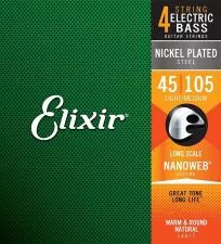 Elixir 14077 Nanoweb žice za bas gitaru - 0