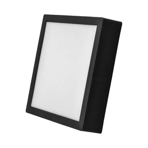 Led panel 24W nadgradni 4000K BLK kvadratni - 0