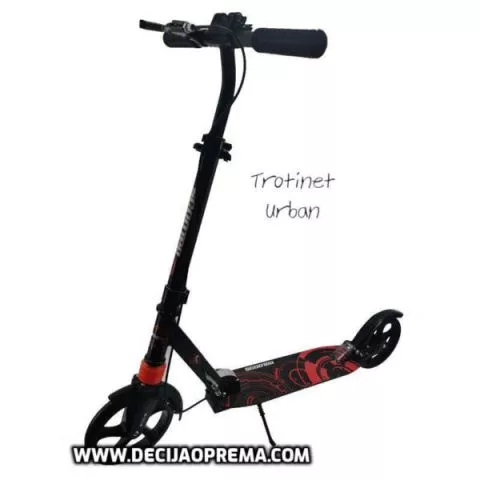 Trotinet Urban Scooter Black - 0