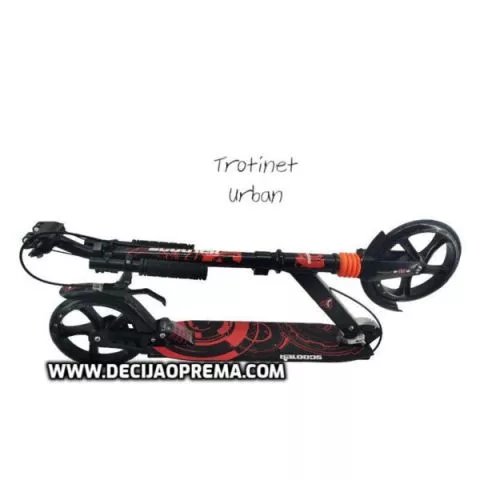 Trotinet Urban Scooter Black - 0