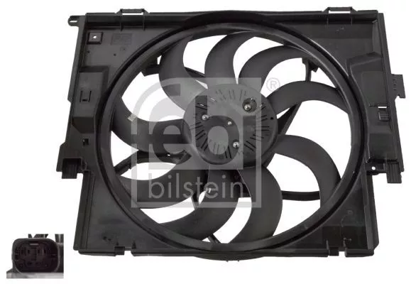 Ventilator hladnjaka BMW F30 FEBI sa ramom - 0