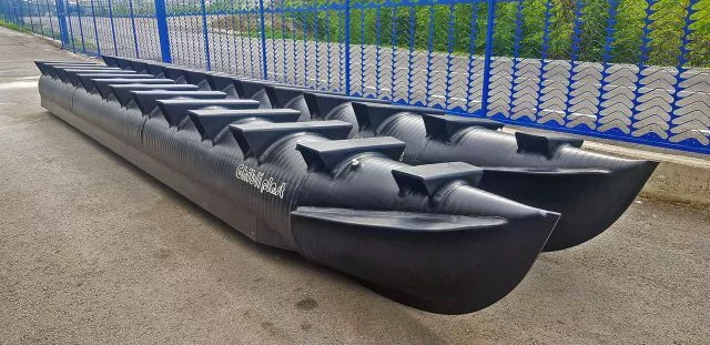 Plastični ponton Ø 1300 mm nosivost 660 kg / m - 5