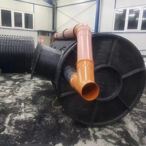 Separator 1m3  1.000 × 1.200 Priključne cevi Ø125  - 5