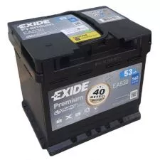 Akumulator EXIDE 12V 53Ah 540A PREMIUM desno+ - 0