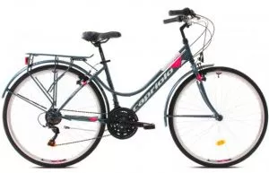 Bicikl Trekking Capriolo Sunrise Lady 28" sivo-pink - 0
