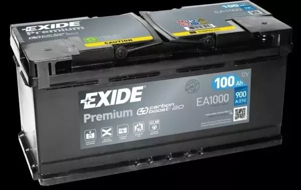 Exide akumulator 100 AH 900 A - 0