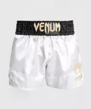 Venum Classic Muay Thai Šorc Belo/Zlatno/Crni L - 0