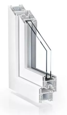 Jednokrilni PVC prozor 60 x 80 beli   - 0