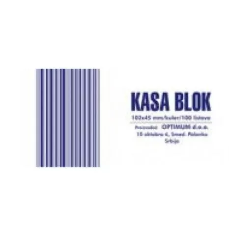 Kasa blok  - 0