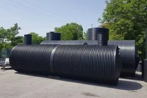 Plastične septičke jame 10.000l Ø 2.000 x 3.200 mm - 0