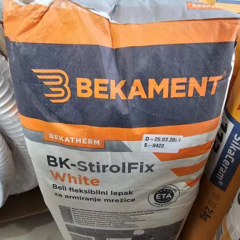 LEPAK ZA ARMIRANJE MREŽICE - BK STIROLFIX WHITE - 0