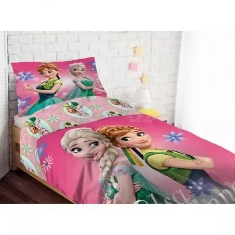 Posteljina za bebe Frozen 100×135+40x60cm  - 0