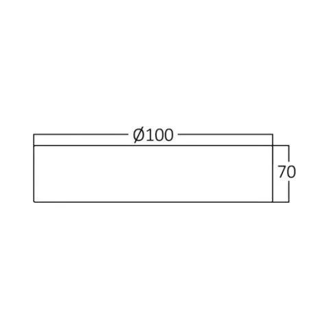 BRY-8W-3000K-BLC-SRD-FATON-DOWNLIGHT BP13-30801 - 1