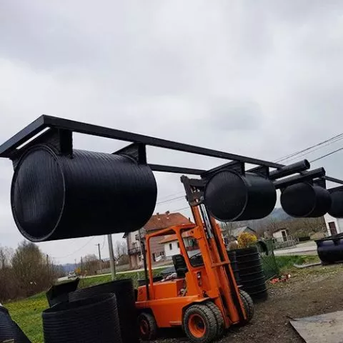 Plastični plovci i burići Ø 1600 mm nosivost 1000 kg / m - 2