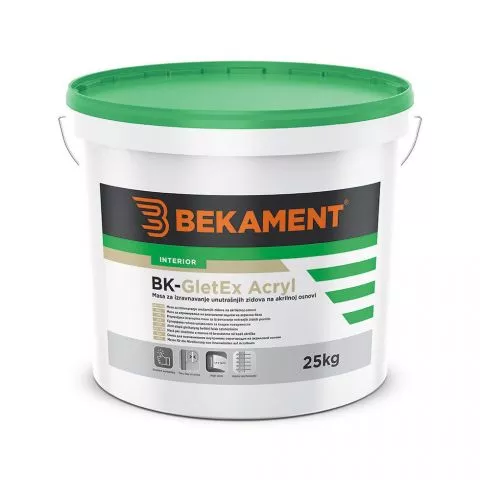 BK Gletex Acryl unutrašnji 8/1 - 0