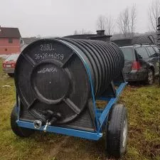 Horizontalni rezervoar 1000l Ø 1000 x 1270 mm - 0