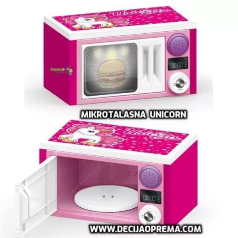 Dolu Unicorn Mikrotalasna za decu - 0