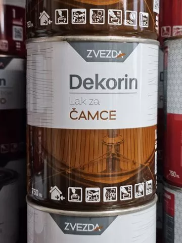 DEKORIN Lak za čamce ZVEZDA - 0