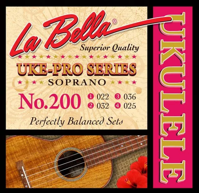 LaBella L-200 žice za soprano ukulele - 0