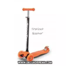 Trotinet Scooter Narandžasti - 0