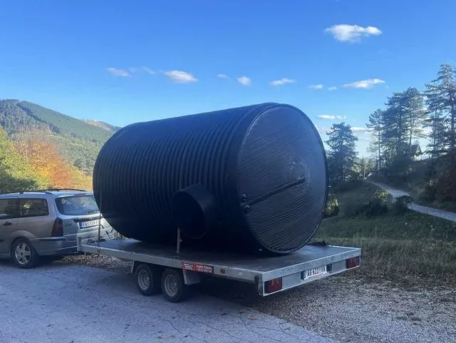 Horizontalni plastični rezervoar 50.000l - 4