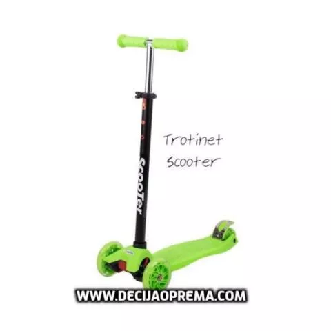 Trotinet Scooter Zeleni - 0