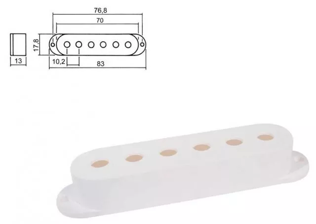 Boston SPC-10-WH poklopac magneta za gitaru - 0