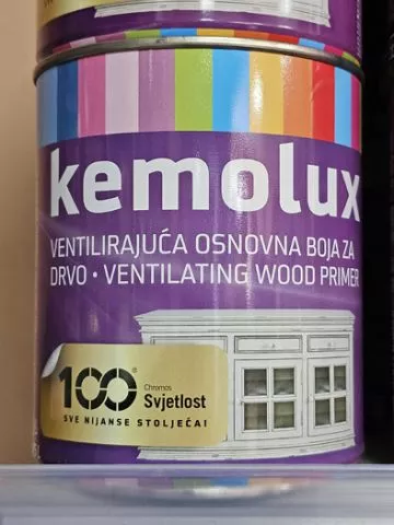 KEMOLUX Ventilirajuća osnovna boja za drvo - 0