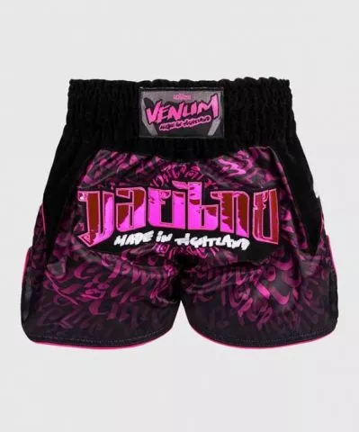 Venum Attack Muay Thai Šorc Crno/Rozi L - 0