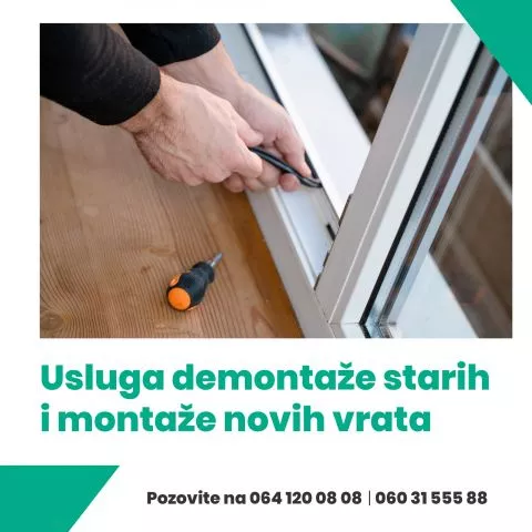 Dvokrilni PVC prozor sa "T" prečkom Beostandard 1600 mm x 1400 mm - 0