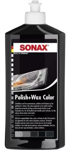 Polir u boji sa voskom, crni, 250ml – Sonax 296141 - 0