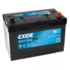 EXIDE Start-Stop Akumulator za azijska vozila 12V 95Ah 800A EFB desno+ - 0