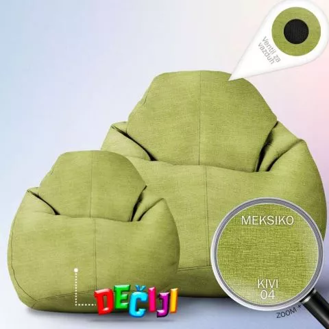 DEČIJI MINI LAZY BAG MEBL ŠTOF - 12