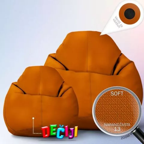 DEČIJI MINI LAZY BAG MEBL ŠTOF - 5