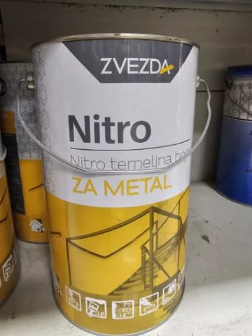 NITRO TEMELJNA BOJA ZA METAL - Zvezda - 0