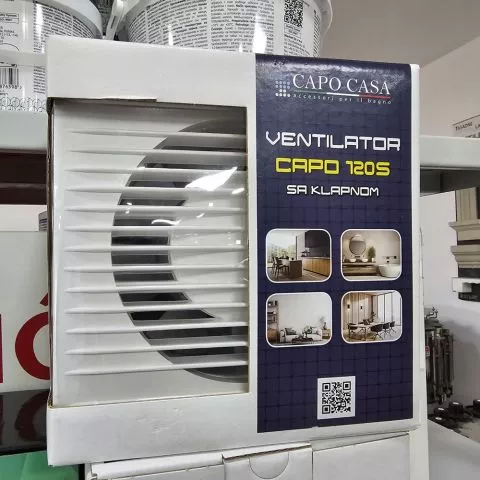 VENTILATOR ZA KUPATILO - CAPO CASA - 0