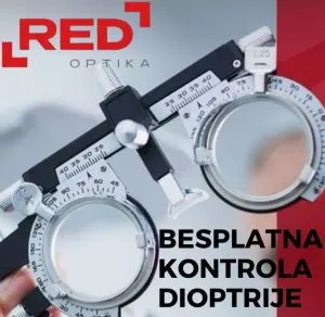 Kontrola dioptrije - RED Optika - 0