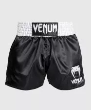 Venum Classic Muay Thai Šorc Crno/Belo/Beli M - 0