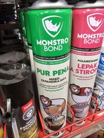 Niskoekspandirajuća pur pena Monstro Bond - 0