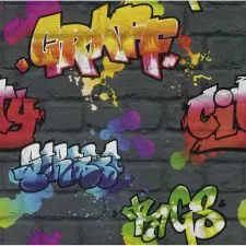 Dečije tapete za sobu - grafiti 42004 - 0