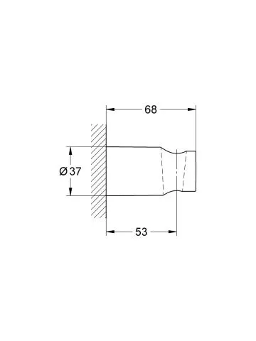 Držač tuš ručice 27594000 Grohe - 1