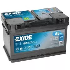 Akumulator EXIDE Start-Stop 12V 65Ah 650A EFB desno+ - 0