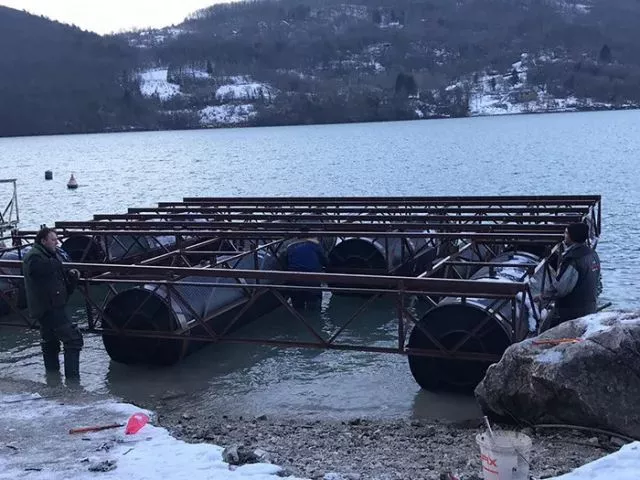 Plastični ponton Ø 600 mm nosivosti 140 kg / m - 6