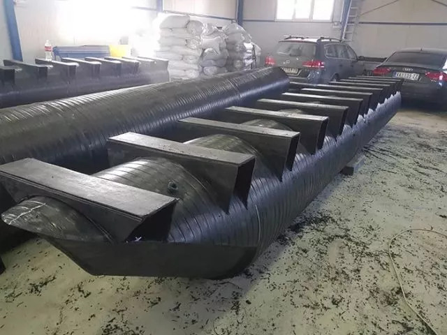 Plastični ponton Ø 600 mm nosivosti 140 kg / m - 4