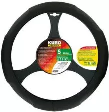 Obloga za volan S 35/37 cm – crna Kuro 33112 - 0