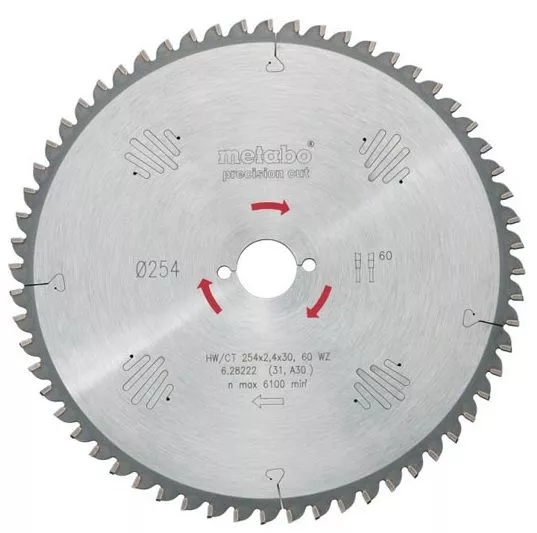 Metabo - List kružne testere HW/CT 315 x 30, 48 z - 0