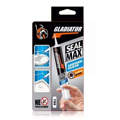 SEAL MAX Sanitarni silikon PROVIDNI 60g - 0