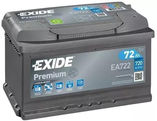 EXIDE AKUMULATOR 72 AH 720A - 0